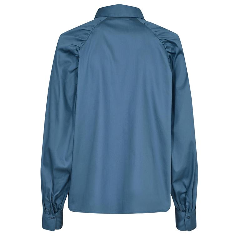 Levete Room LR-ISLA SOLID 71 Skjorte, Faded Blue 